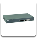 SMCGS8P-SMART | Smart Gigabit Switch 8-PoE, 1-Pto COMBO