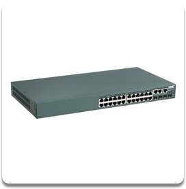 SMC8126L2 | Standalone Managed Switch 24 GbE +4 Combo