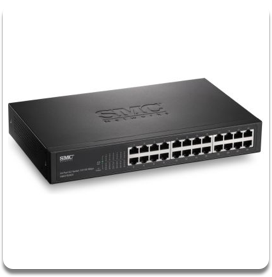 SMCFS2401 SWITCH METALICO RACK 24-PTOS 10/100MBPS
