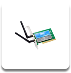 SMCWPCI-N3 TARJETA WIRELESS PCI 300MBPS C/BRACKET LP Y NORMAL